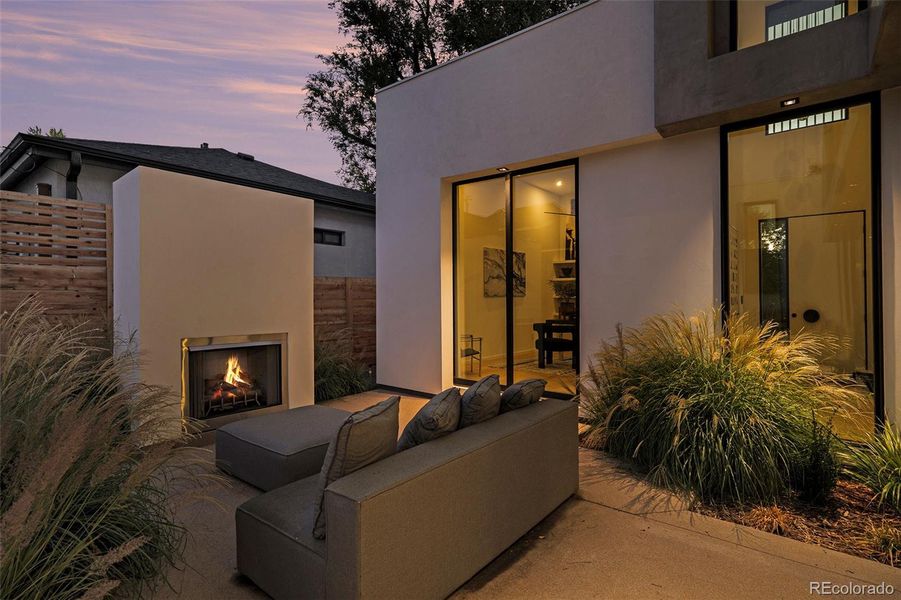 Exterior details and patio area of a home in , Denver (Image 29).