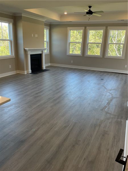 In-progress construction of a new home in Eagle Creek, Central, SC (Image 9). In-progress construction of a new home in Eagle Creek, Central, SC (Image 9).