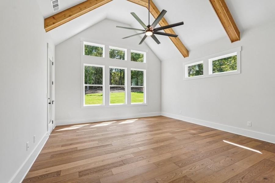 Spacious, unfurnished interior of a new home in Arden on Lanier, Cumming (Image 39).