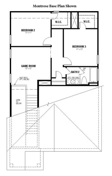 2D floor plan layout of this home in Willowbrook, New Braunfels, TX (Image 4). 2D floor plan layout of this home in Willowbrook, New Braunfels, TX (Image 4).