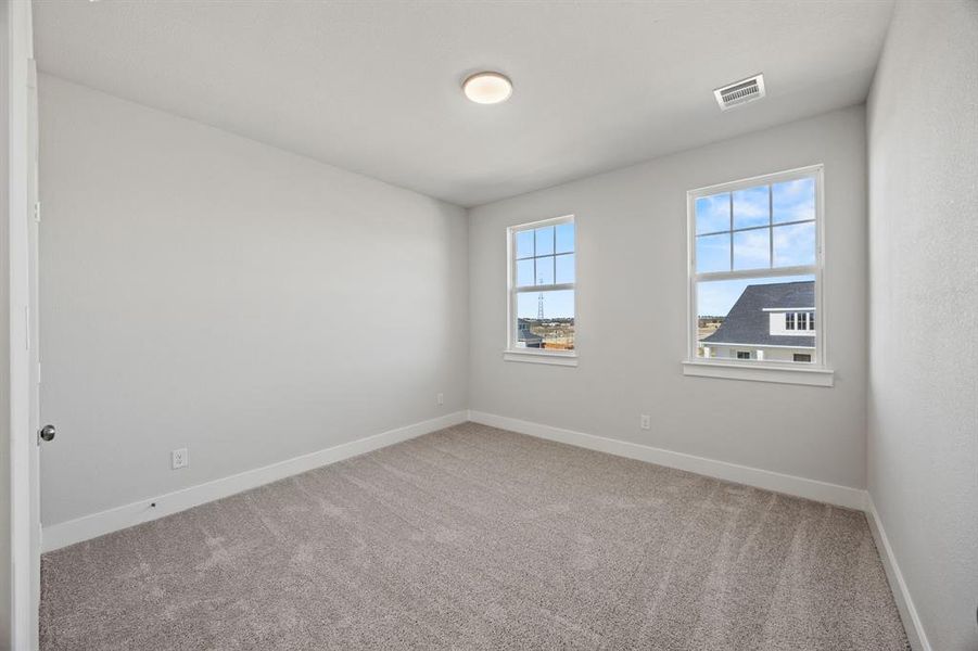 Spacious, unfurnished interior of a new home in The Heights at Uptown Celina, Celina (Image 32). Spacious, unfurnished interior of a new home in The Heights at Uptown Celina, Celina (Image 32).