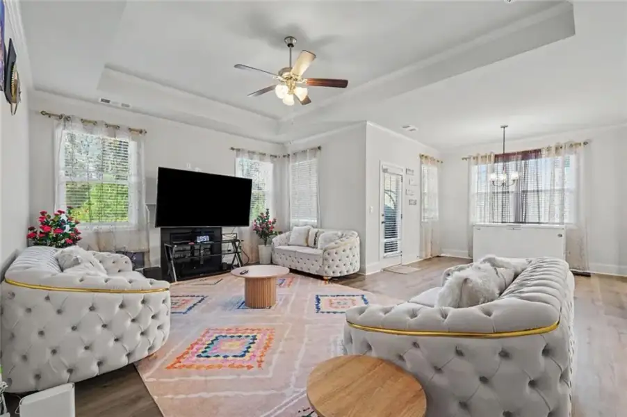 Furnished interior view inside a new home in Butner Estates, South Fulton (Image 6).