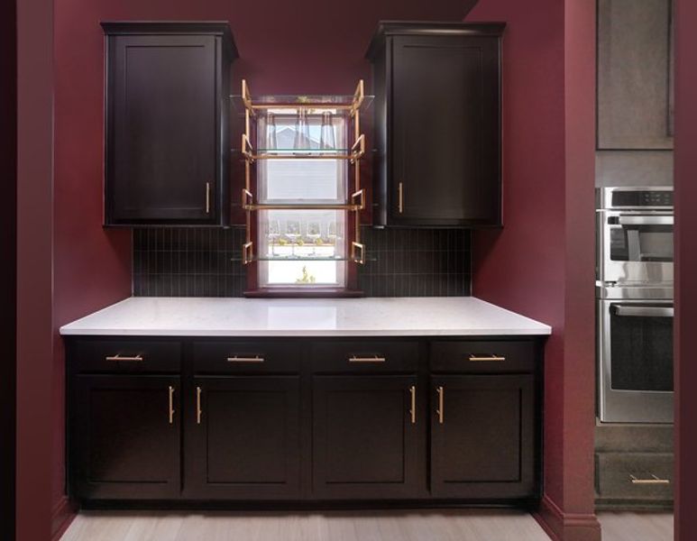 Representative furnished interior of a home built from the Benson by Ashton Woods in The Point, Rolesville (Image 13).