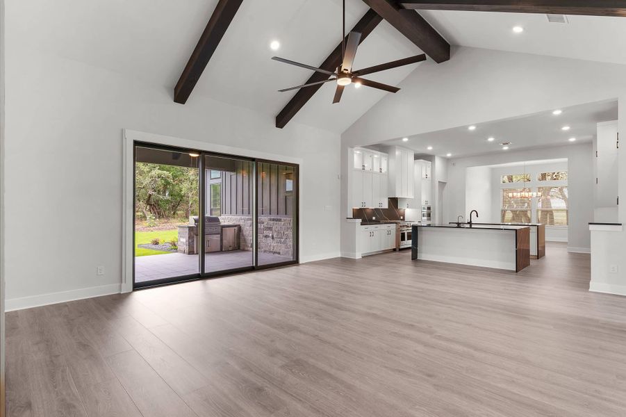 Image 11 representing the Montana by Chesmar Homes in Feathergrass, Florence, TX.