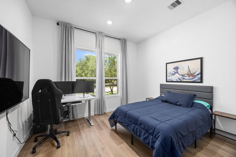 Furnished interior view inside a new home in , Cypress (Image 34).