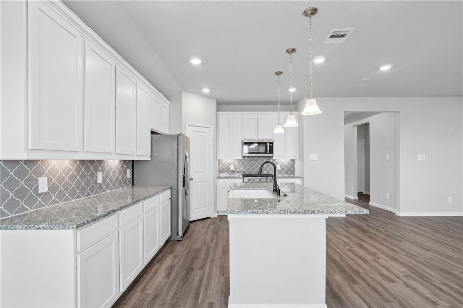 Furnished interior view inside a new home in Montgomery Ridge, Montgomery (Image 5).