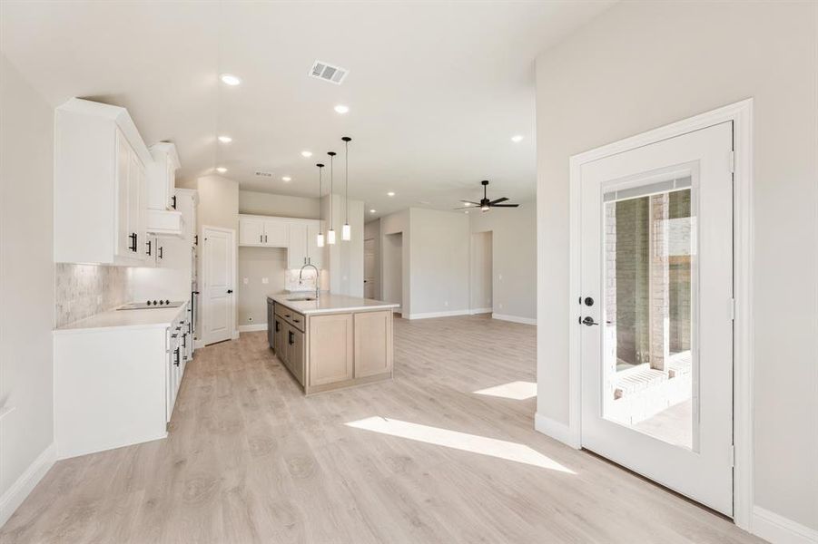 Furnished interior view inside a new home in Anderson Crossing, Trenton (Image 14).