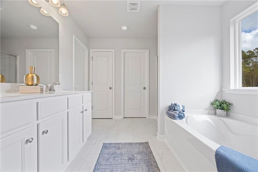 Furnished interior view inside a new home in , Crawford (Image 25).