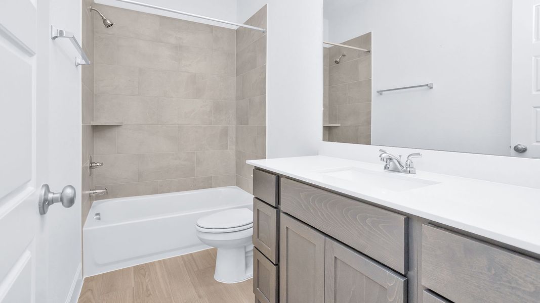 Furnished interior view inside a new home in Everly, Hockley (Image 6).