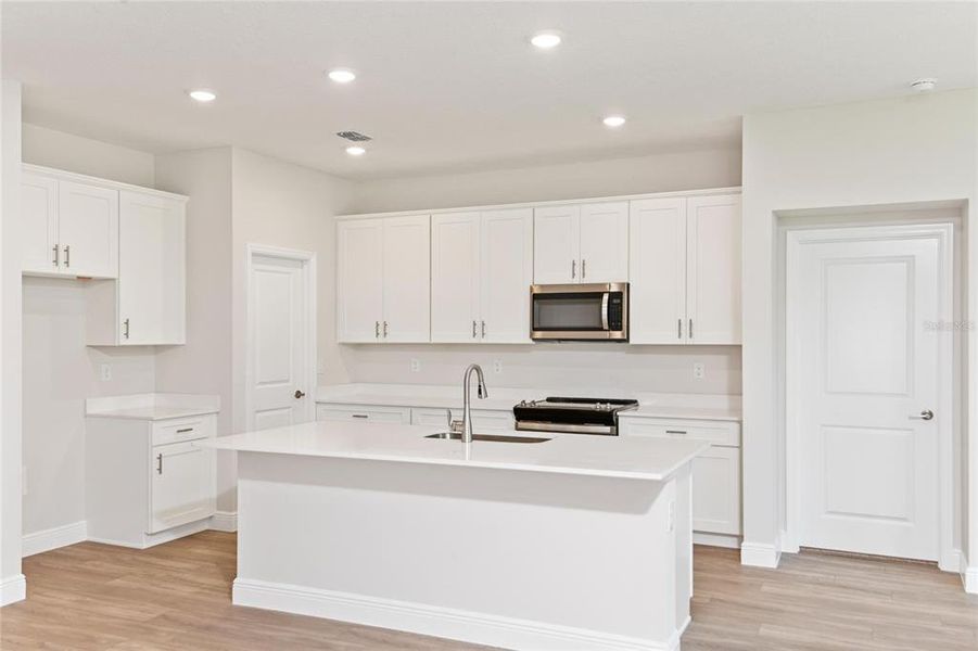 Furnished interior view inside a new home in Cherrywood Preserve, Ocala (Image 15).