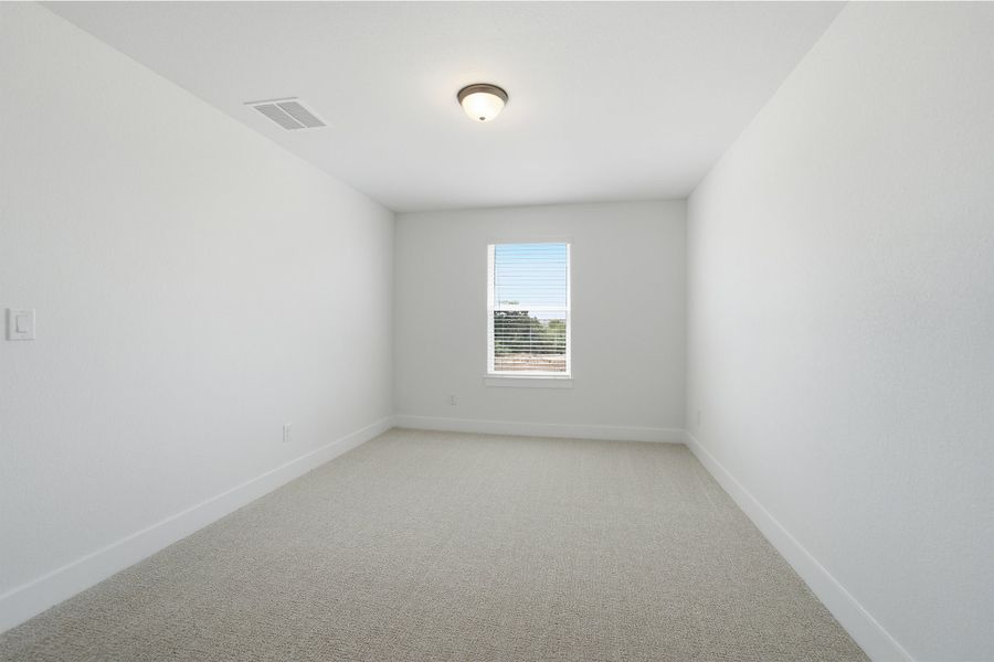 Spacious, unfurnished interior of a new home in Santa Rita Ranch, Liberty Hill (Image 57). Spacious, unfurnished interior of a new home in Santa Rita Ranch, Liberty Hill (Image 57).