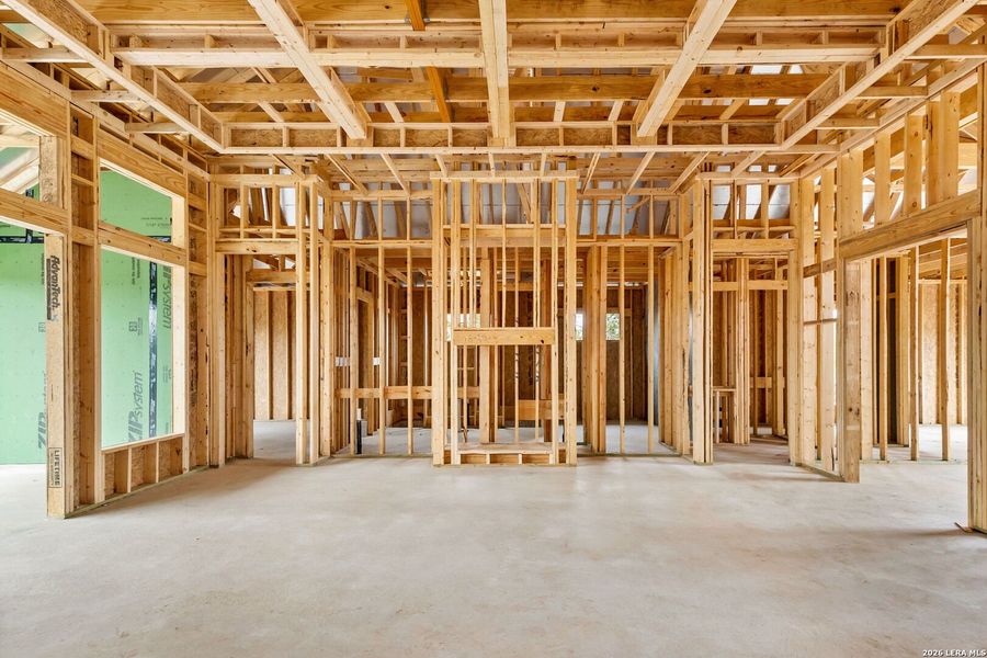 In-progress construction of a new home in , Canyon Lake, TX (Image 17).