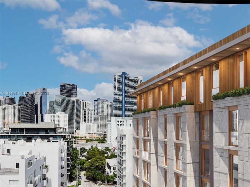 Condo located in Miami, FL showcasing its design and architecture (Image 9).