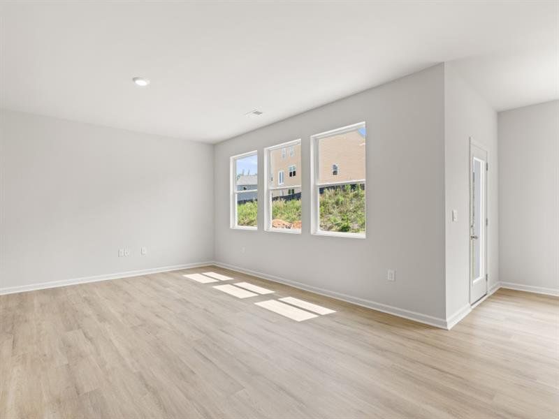 Spacious, unfurnished interior of a new home in Oakleigh Glen, Dallas (Image 19). Spacious, unfurnished interior of a new home in Oakleigh Glen, Dallas (Image 19).