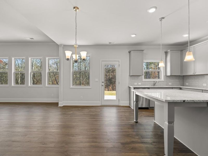 Spacious, unfurnished interior of a new home in Tributary Village, Douglasville (Image 16).