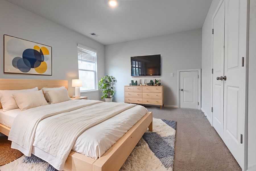 Furnished interior view inside a new home in , Summerville (Image 9).