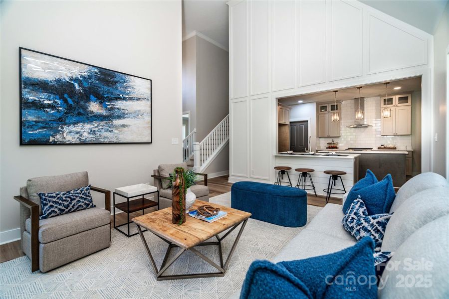 Furnished interior view inside a new home in , Dallas (Image 16). Furnished interior view inside a new home in , Dallas (Image 16).