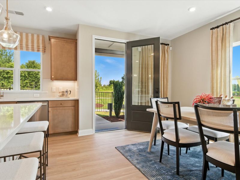 Representative furnished interior of a home built from the Sawyer by Tri Pointe Homes in Southbridge, Fort Mill (Image 4).