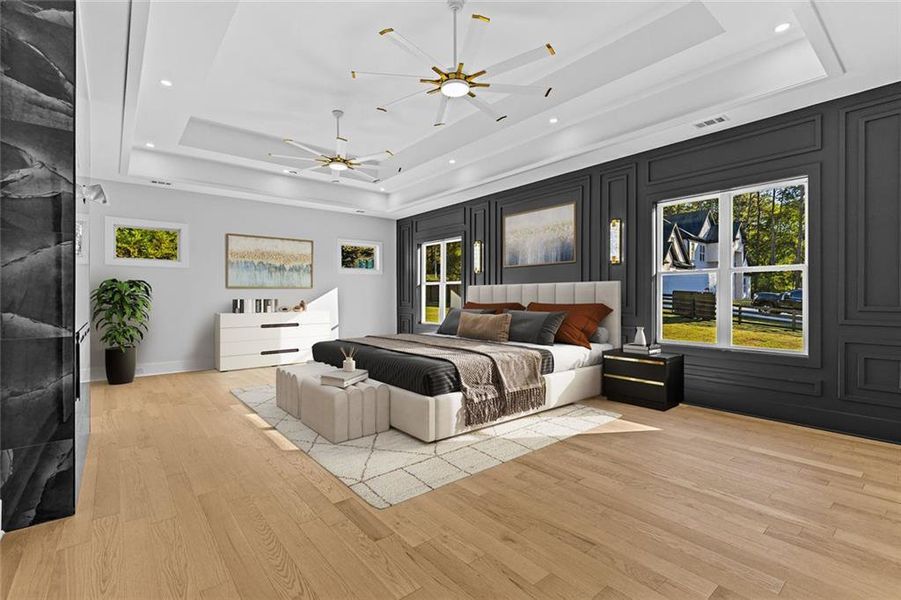 Furnished interior view inside a new home in , Loganville (Image 16).