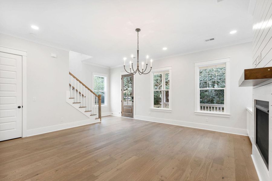 Spacious, unfurnished interior of a new home in Central Park, James Island (Image 15).