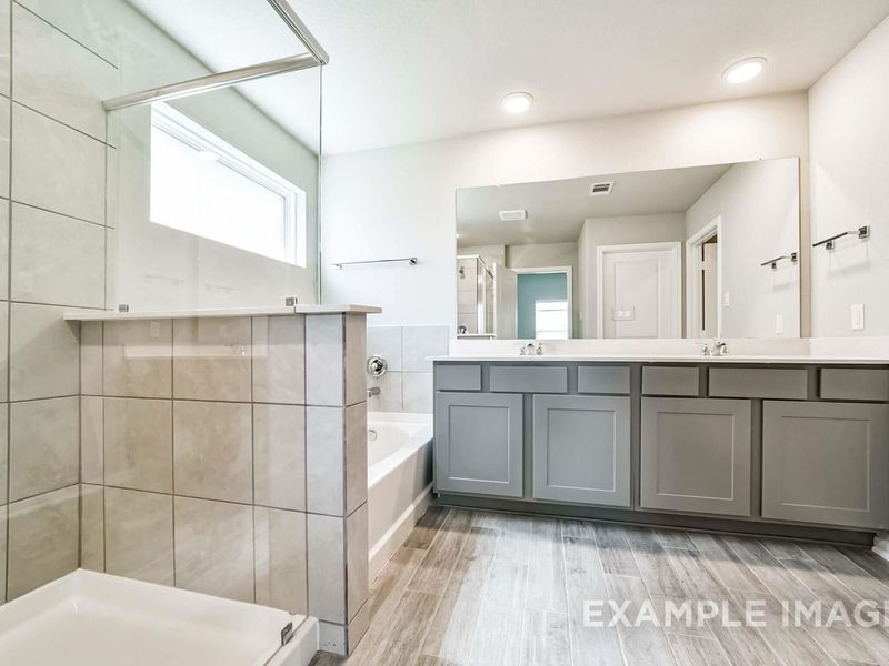 Furnished interior view inside a new home in Emberly, Beasley (Image 11).