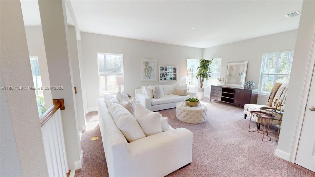 Furnished interior view inside a new home in Westlake Single Family, Ormond Beach (Image 27). Furnished interior view inside a new home in Westlake Single Family, Ormond Beach (Image 27).