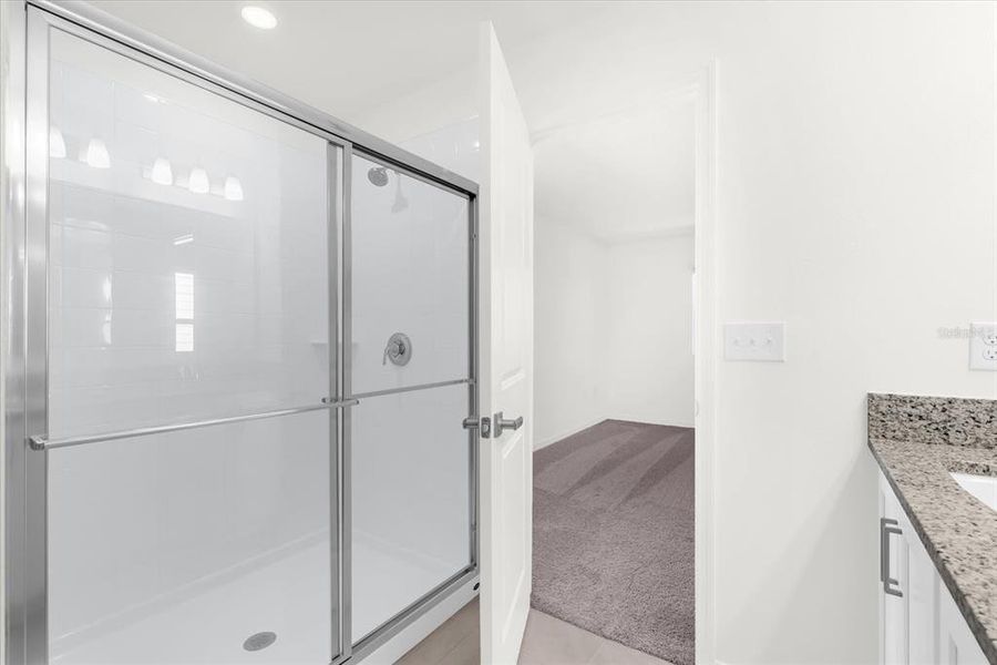 Furnished interior view inside a new home in Bellaviva III at Westside, Davenport (Image 7).