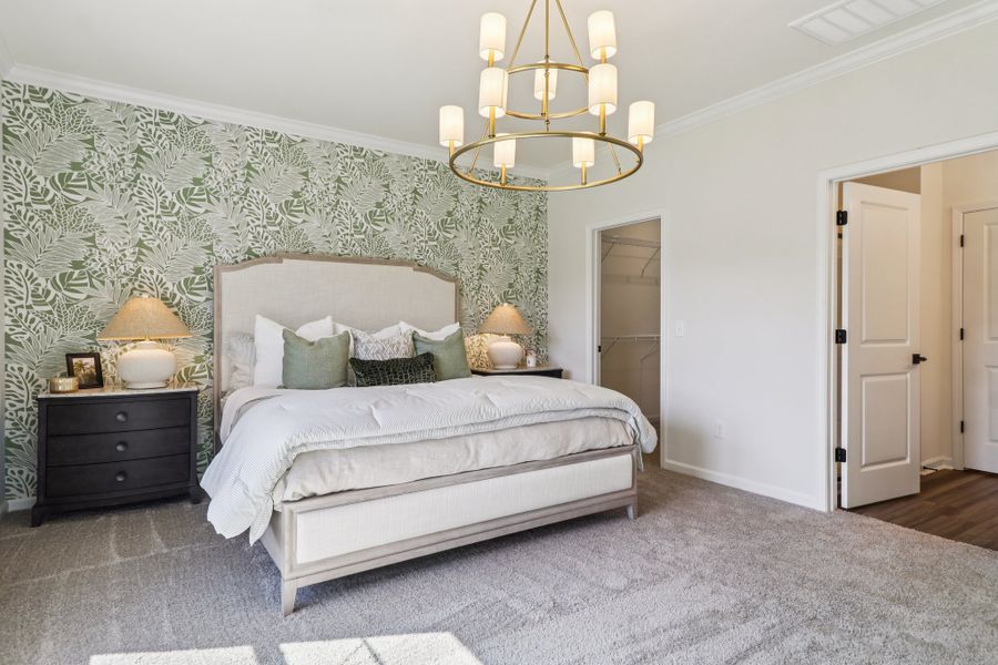 Representative furnished interior of a home built from the Briarwood II by Great Southern Homes in Bickley Station, Irmo (Image 17).