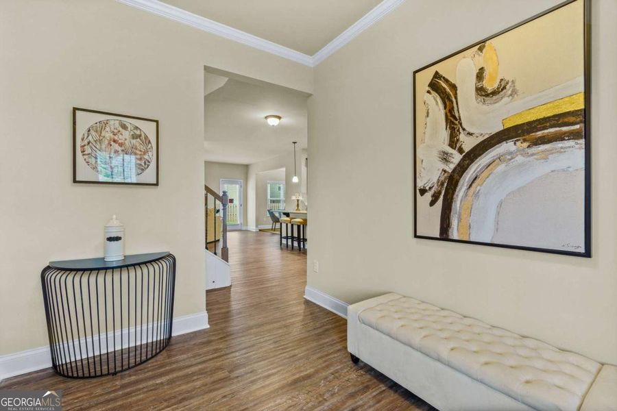 Furnished interior view inside a new home in Walker Commons, Hampton (Image 8).