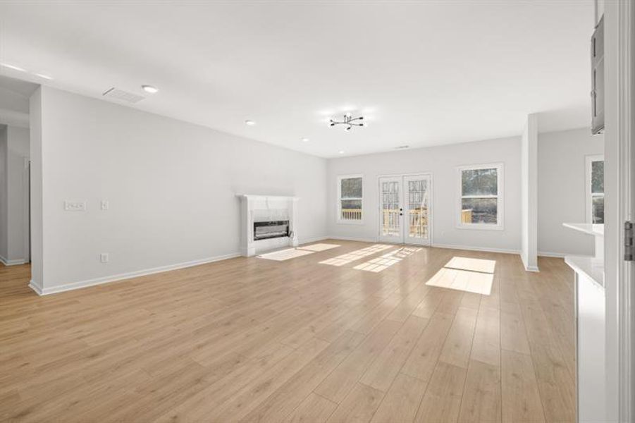 Spacious, unfurnished interior of a new home in , Snellville (Image 40).