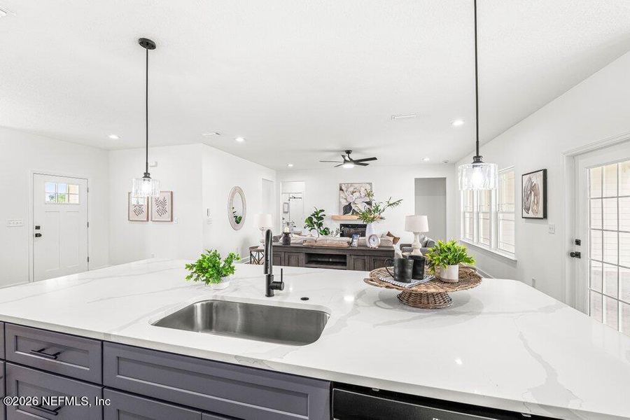 Furnished interior view inside a new home in , Keystone Heights (Image 30).