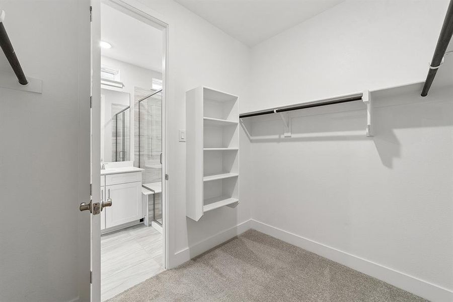 Furnished interior view inside a new home in , Prosper (Image 12).