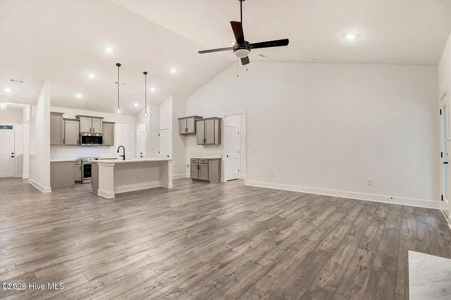 Spacious, unfurnished interior of a new home in East Lake, Leland (Image 8).