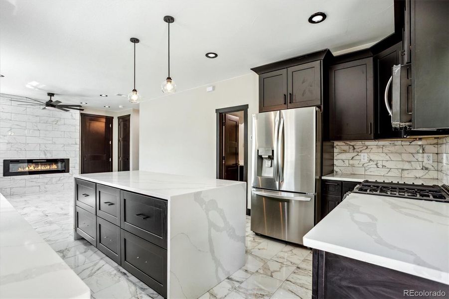 Furnished interior view inside a new home in , Denver (Image 5).