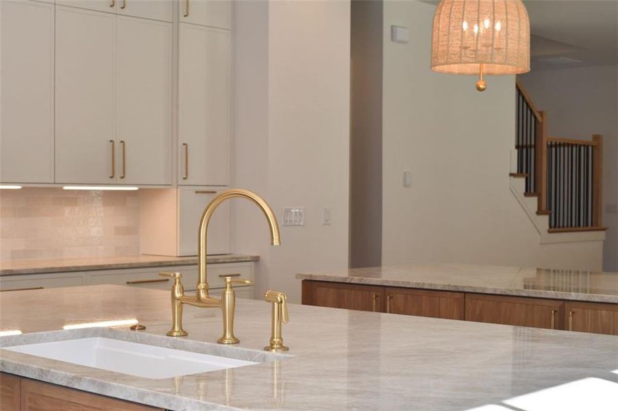 Close-up of interior finishes inside a home in , Atlanta (Image 16).