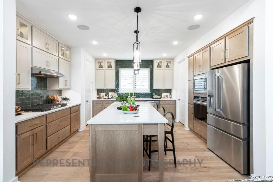 Furnished interior view inside a new home in Davis Ranch: 45ft. lots, San Antonio (Image 21).