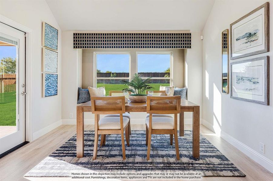 Furnished interior view inside a new home in Sutton Fields, Celina (Image 3).