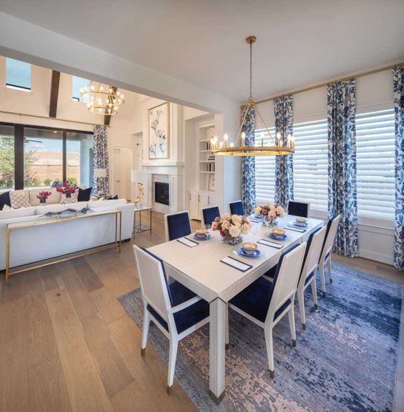 Representative Dining Room - some options shown