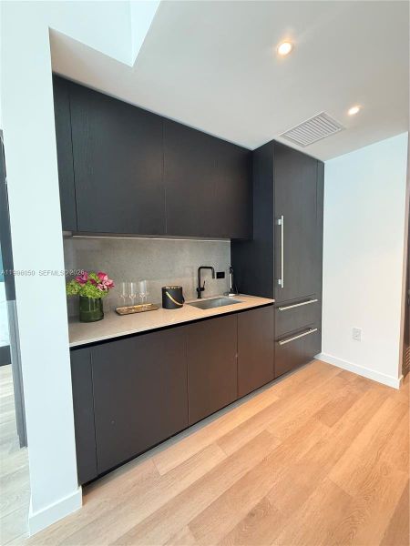 Furnished interior view inside a new home in , Miami (Image 7).