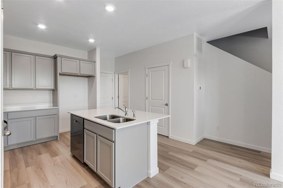 Furnished interior view inside a new home in Vista Meadows, Fort Lupton (Image 4).