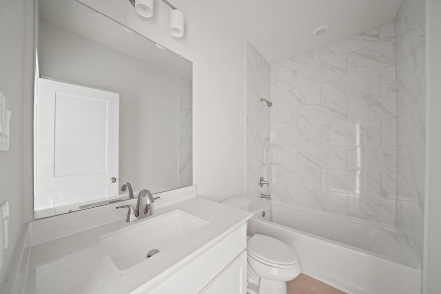 Furnished interior view inside a new home in Sunterra, Katy (Image 9). Furnished interior view inside a new home in Sunterra, Katy (Image 9).