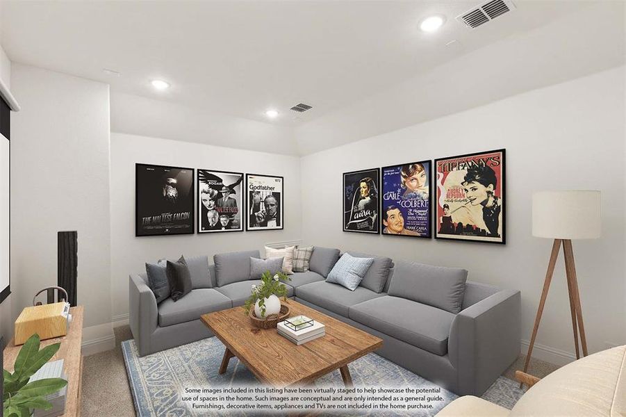 Furnished interior view inside a new home in Grace Park, Bedford (Image 11).