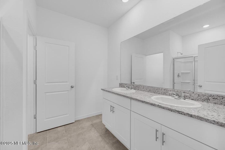 Furnished interior view inside a new home in Coopers Meadow, Jacksonville (Image 11).
