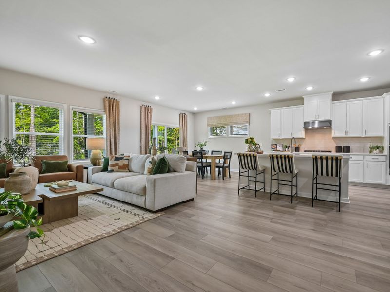 Furnished interior view inside a new home in Avalon Place - Signature Series, Durham (Image 8).