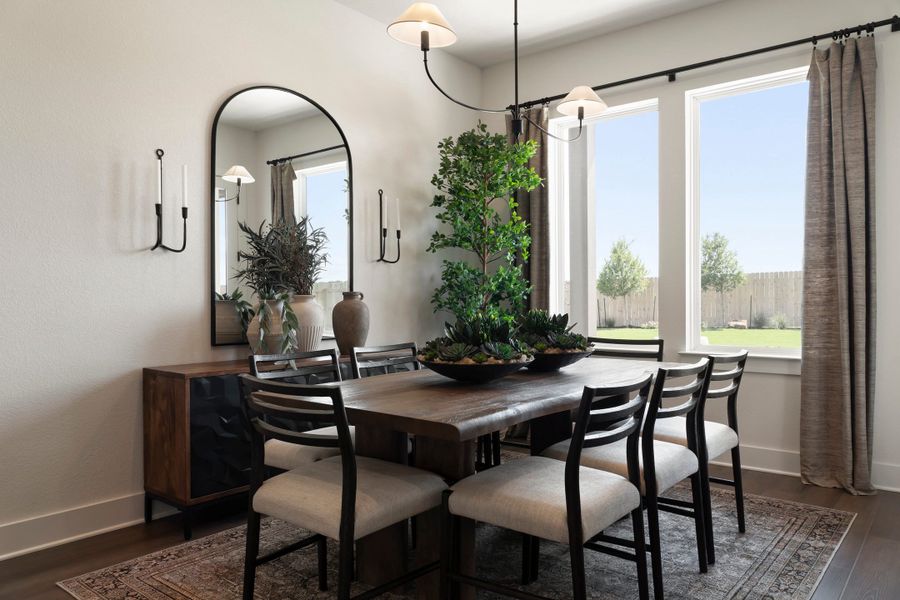 Furnished interior view inside a new home in Lagos Reserve, Manor (Image 29).