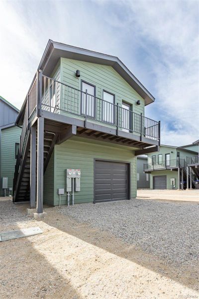 Access from street to garage and detached ADU