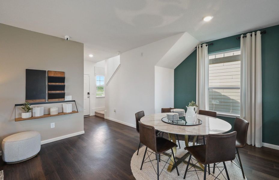 MODEL HOME images may NOT be consistent with the finished product.