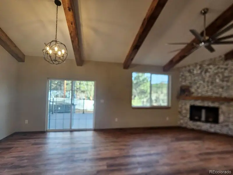 Living Room featuring  Sliding Patio Door