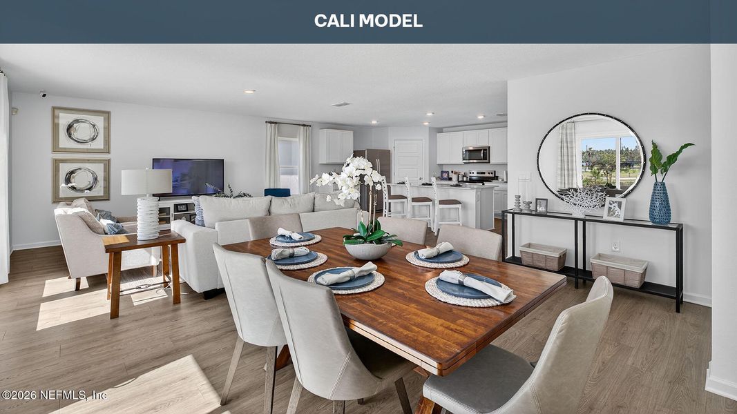 Furnished interior view inside a new home in , Palm Coast (Image 6).