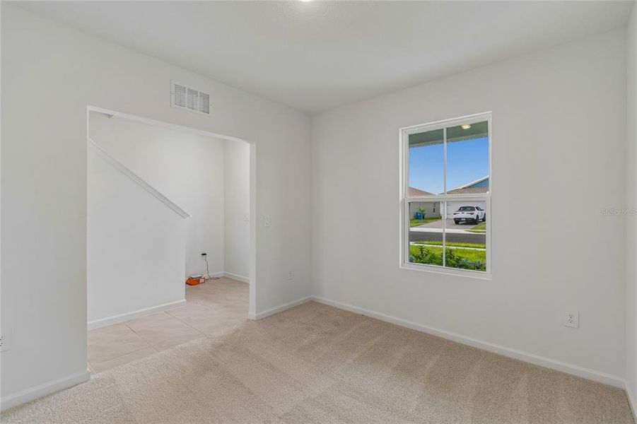 Spacious, unfurnished interior of a new home in Aspire at Canter Creek, Davenport (Image 28). Spacious, unfurnished interior of a new home in Aspire at Canter Creek, Davenport (Image 28).
